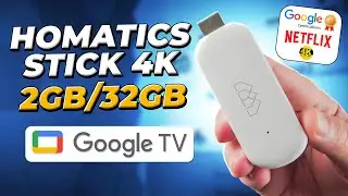 ADEUS Chromecast! Chegou o Novo HOMATICS STICK 4K