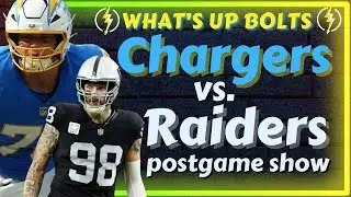 Chargers vs. Raiders recap: Jim Harbaugh first game; Alt vs Crosby; Herbert vs Minshew