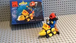 Обзор: Brick 1211 Подводный скутер