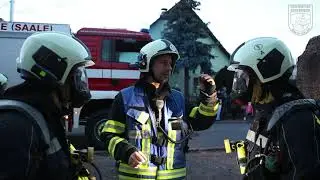 FFW Dölau   Einsatzübung Wohnungsbrand