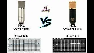 MXL V76T Tube vs MXL V69XM Tube Studyo Mikrofon Özellik Karşılaştırma Videosu - 