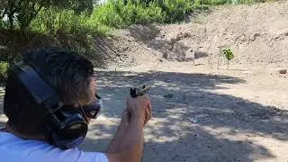 Teaching My Nicaraguan Uncle to Shoot a Gun 🔫: Glock 41 (.45acp) #gun #guns  #american #usa