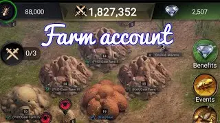 How to make a safe farm account with explanation || The Ants Underground Kingdom