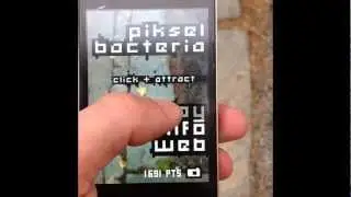 pikselbacteria (augmented relity game with pixelbacterias)