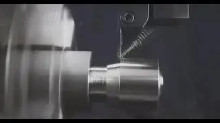 CNC turning with Groovin tool plz subscribe like and share