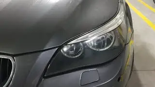 Bmw e61. Замена шкива коленчатого вала.
