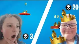 FORTNITE But every KILL We Swap Who Plays.