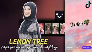 TUTORIAL EDIT VIDEO TIKTOK LAGU LEMON TREE | VOJOY