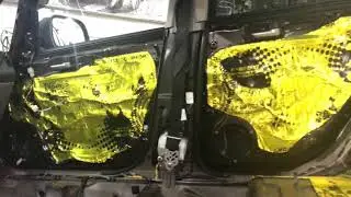 Suzuki SX4 шумоизоляция. Для полного эффекта тишины сделали полную звукоизоляцию внутреннего типа
