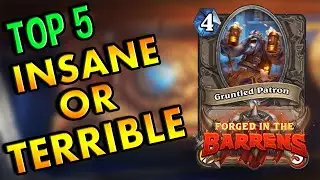 Top 5 Insane Or Terrible Forged in the Barrens Cards - Hearthstone