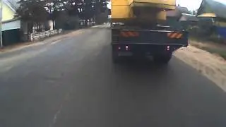 MB Atego driving