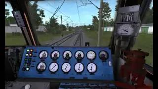 запуск ВЛ80с в trainz