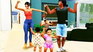 Gimmie Head Top Family Child and Toddler Tiktok Challenge I Sims 4 Dance Animation