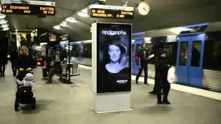 Innovative Digital Shampoo Ad for Apolosophy Hair products