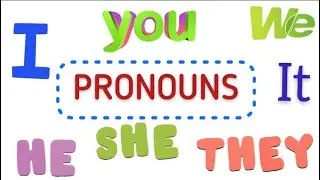 PRONOUNS - I, HE, SHE, IT, YOU, WE, THEY / ENGLISH GRAMMAR / SUBJECT PRONOUNS #funlearningforkids
