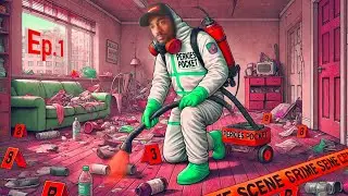 FINALLY GETTING A PAYCHECK [CRIME SCENE CLEANER] EP.1