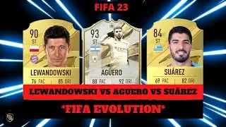 Suárez VS Agüero VS Lewandowski FIFA EVOLUTION! 😢💔 FIFA 10 - FIFA 23