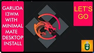 Garuda linux i3 with mate-panel| minimal install of Mate desktop|mix and match