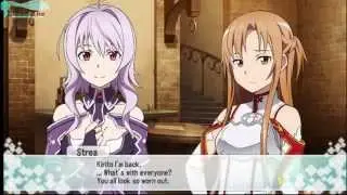 SAO: Hollow Fragment HD Часть 77 (Поцелуи Strea и Asuna)
