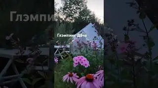 Где отдохнуть летом. Романтичный шатёр. #отдыхвподмосковье  #глэмпинг #минидом