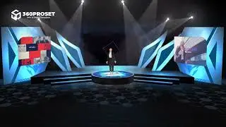 Stage Virtual Set 37 || Vmix ProSet