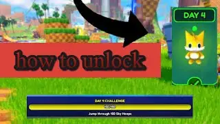 How to do day 4 on Roblox sonic speed simulator