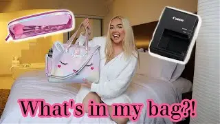 What's in my STAYCATION bag!? - my boyfriend surprised me 🥰🥰