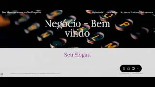 Como criar um site de negócios de graça no Google Site