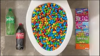 Will it Flush? - Coca Cola, Fanta, Mirinda Balloons, Plastic Balls, Eggs, Sprite, M&Ms, Skittles