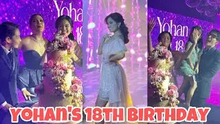 YOHAN’S AGONCILLO 18TH BIRTHDAY CELEBRATION NAPAKA BONGGA PINAGHANDAAN NI JUDY ANN & RYAN AGONCILLO