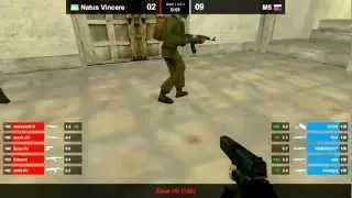 Na`Vi vs M5 de_tuscan map 1