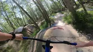 GoPro pump track on Dartmoor 26 Player