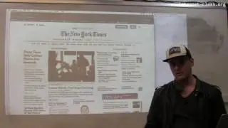 How has the internet changed the newspaper industry?