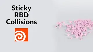 How to Setup Sticky RBD Collisions in Houdini 20