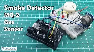 Smoke Detection using MQ-2 Gas Sensor - Atmega328p Arduino