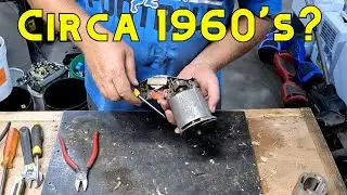 Scrapping VINTAGE Drill & Blower  #milwaukee #cast