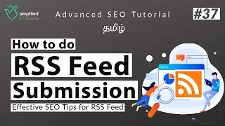 How to do Rss Feed Submission for SEO in Tamil | Off page SEO Tutorial in Tamil | #37