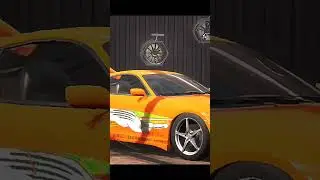 Fast & Furious Supra & Charger Edit🔥 | Car Parking Multiplayer 2 #shorts #carparkingmultiplayer