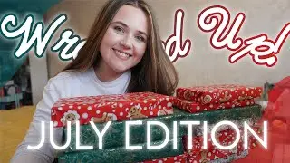 UNWRAPPING BOOKS PICKS WHAT I READ! 🎁wrapped up revamped - episode 8! july reading vlog