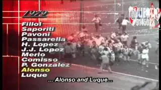 River plate 1976 y bicampeonato 1979