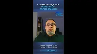 A grande diferença entre tráfego pago e tráfego orgânico #shorts