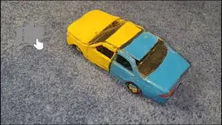 Обзор желто-синей Тойота Марк II 90/Review of the yellow and blue Toyota Mark II 90