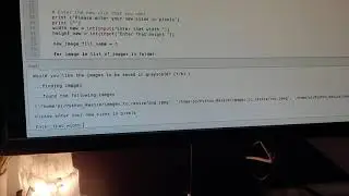 Using Python to resize all images and change to grayscale
