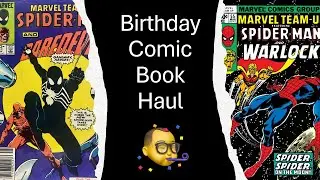 Birthday 🎂 Comic Book Haul (Marvel Team-Up Comics Galore!) | No Drama