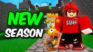 DOMINATING the NEW Rank Season in Roblox Bedwars