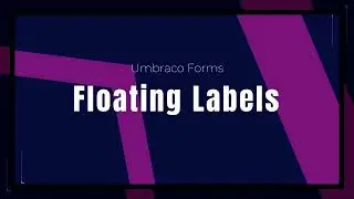 Umbraco Forms  - Floating Label for input fields