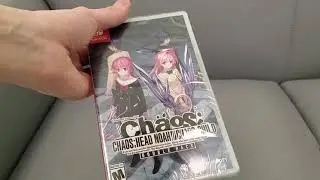 Unboxing Chaos Head Noah Chaos Child Double Pack Steel Book Launch Deluxe Edition Nintendo Switch Ma