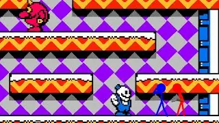 Stickman vs Snow Bros - Level 01