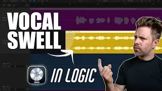 How to Create a Reverse Vocal Swell in Logic