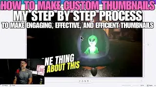 My Step By Step Process for Making Custom Thumbnails for Each Video #amazoninfluencerprogram